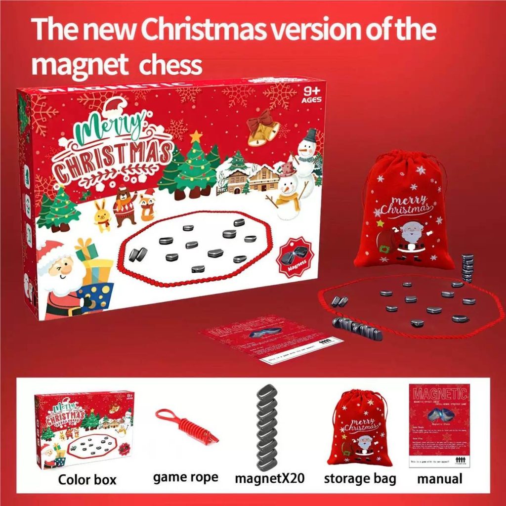 Christmas Magnetic Chess