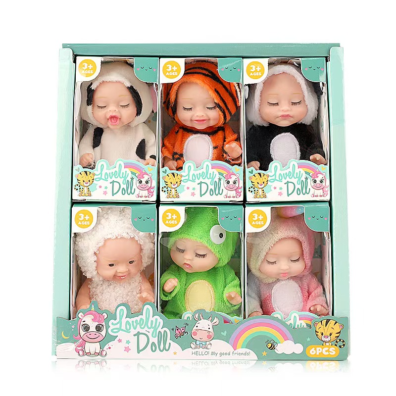 Reborn Doll 6 emojis simulation super cute sleeping BJD doll