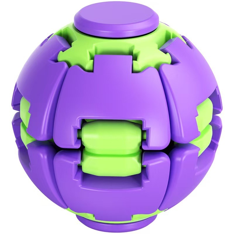 Color press rotating ball fingertip gyroscope
