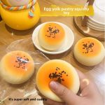 Simulated Food Egg Yolk Crispy Pinching and Relaxing Toy