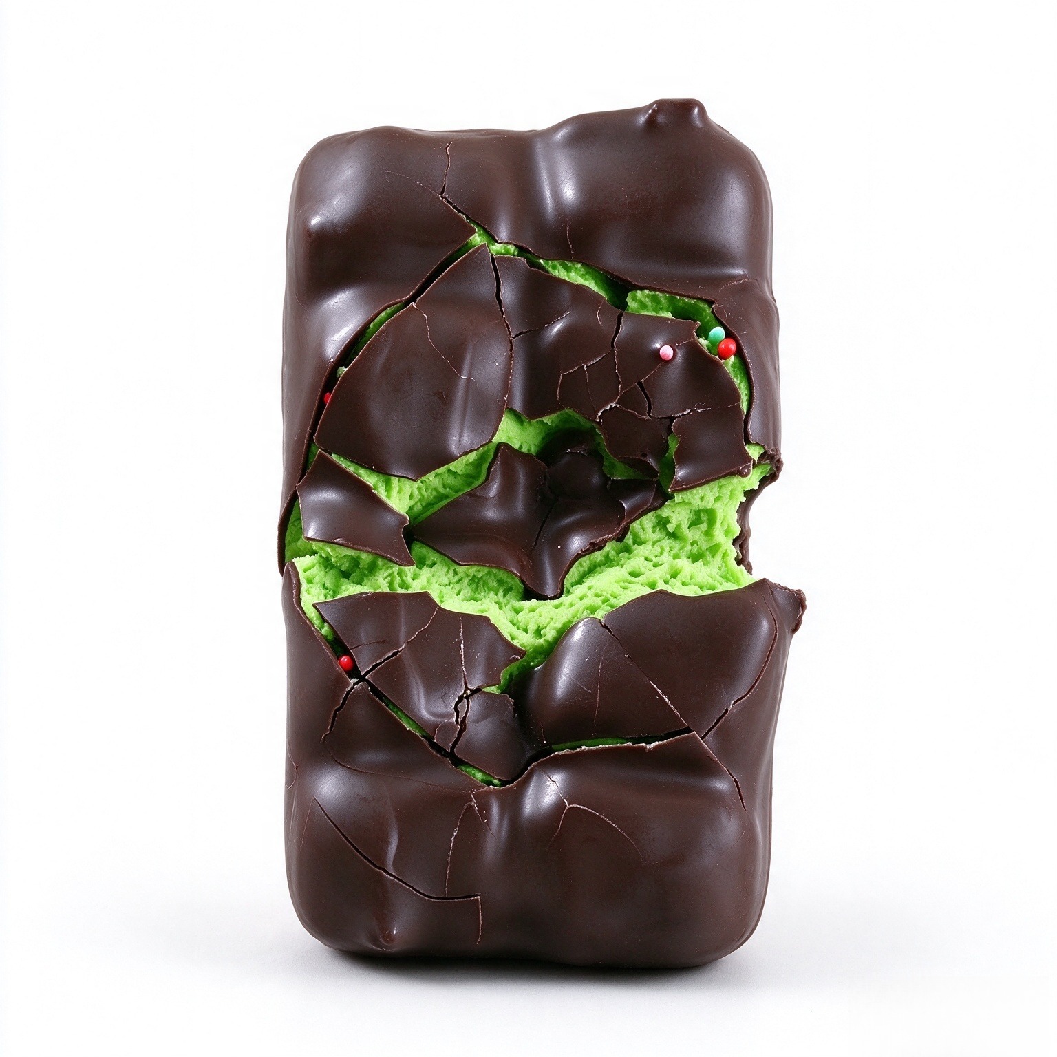 Crispy chocolate board kneading toy for stress relief