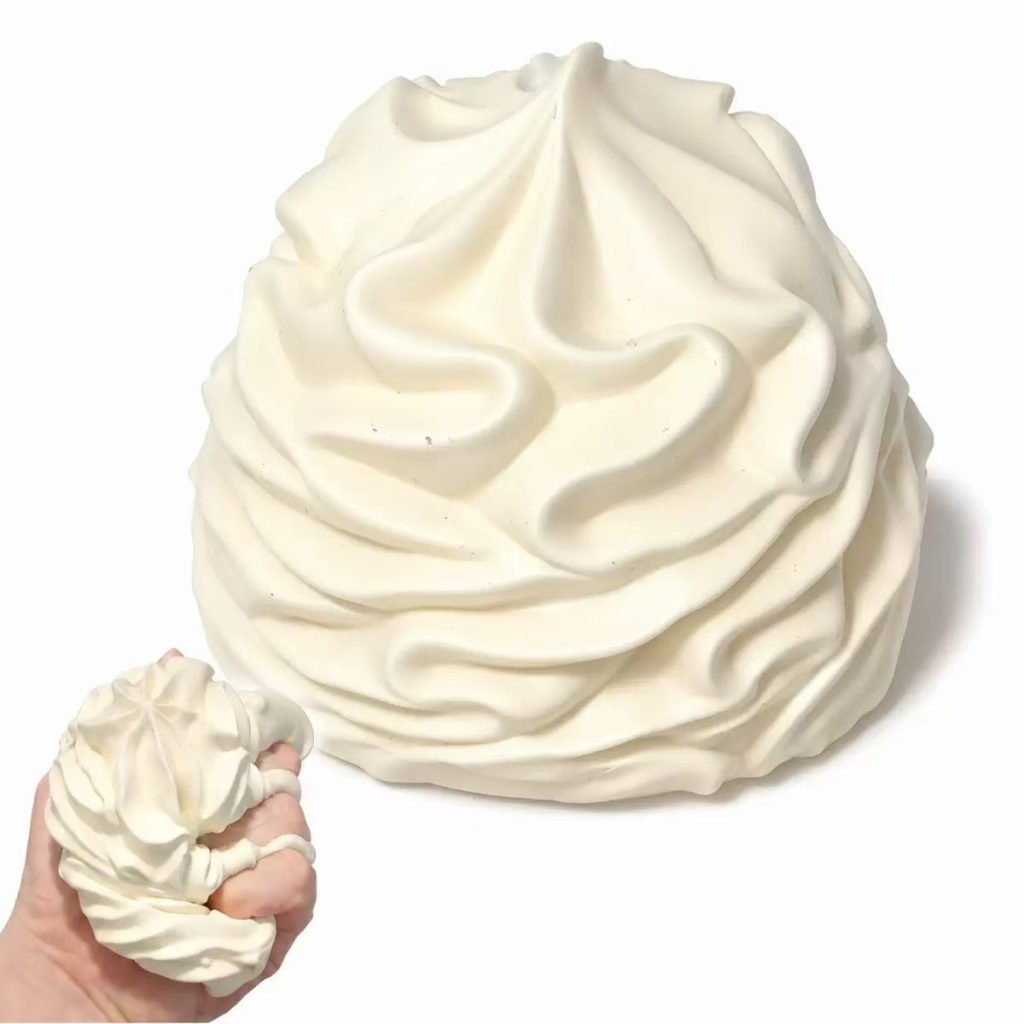 Simulated Cream Handmade Ball Pinching and Relaxation Toy
