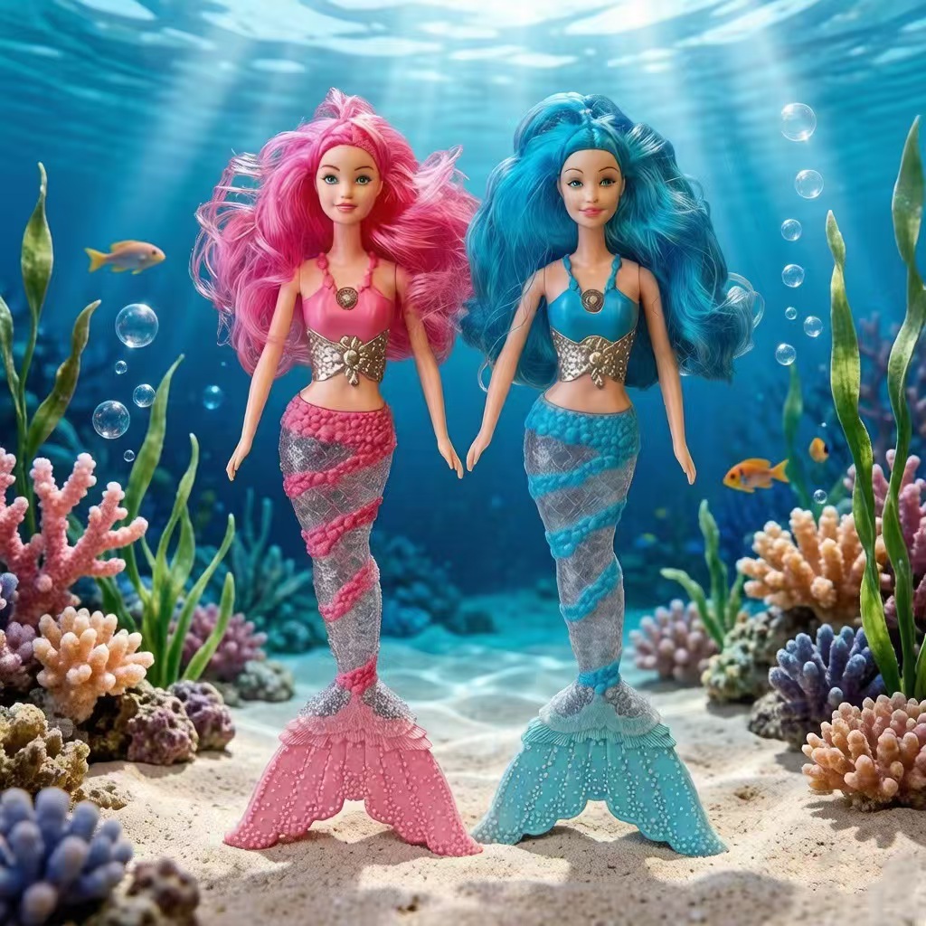 Mermaid Princess Doll