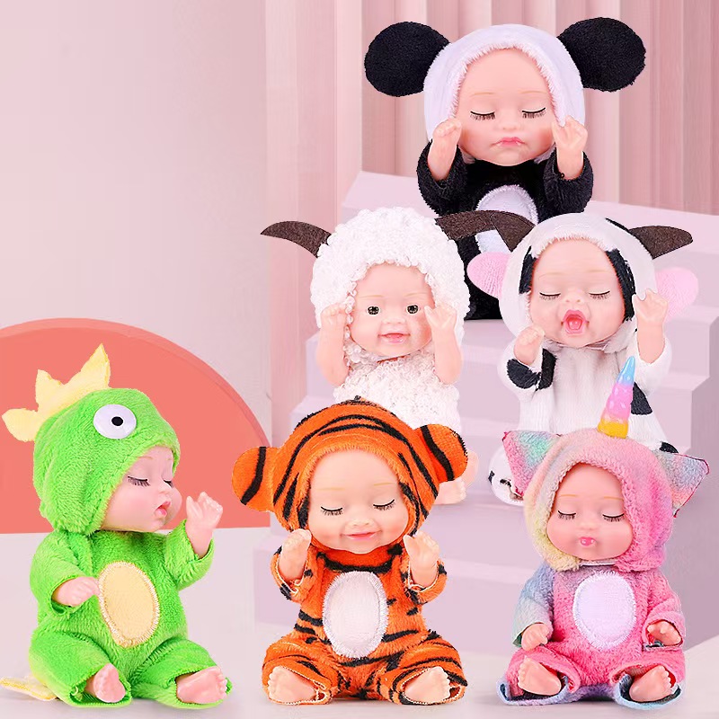 Reborn Doll 6 emojis simulation super cute sleeping BJD doll