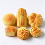 Simulated food bread kneading music