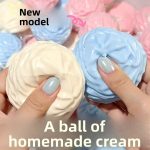 Simulated Cream Handmade Ball Pinching and Relaxation Toy
