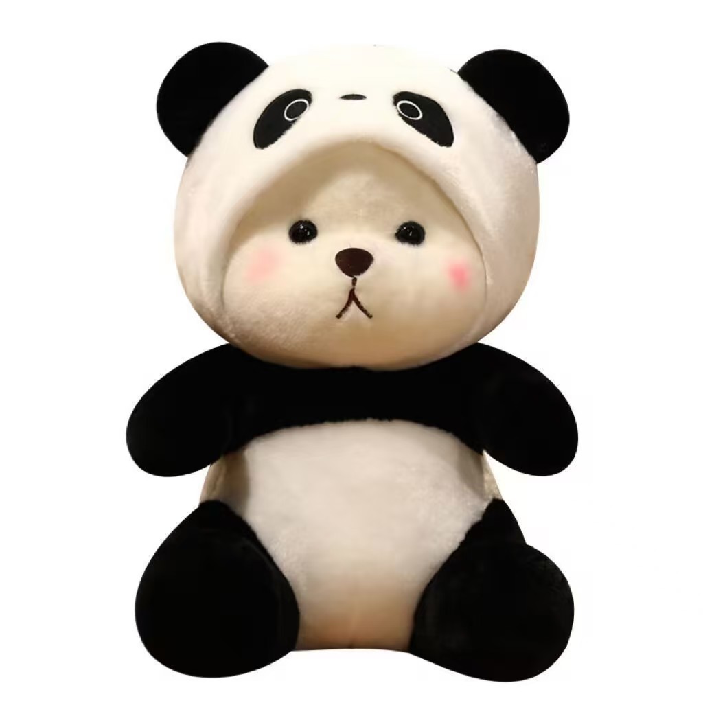 Transform into Teddy Bear Plush Toy Doll