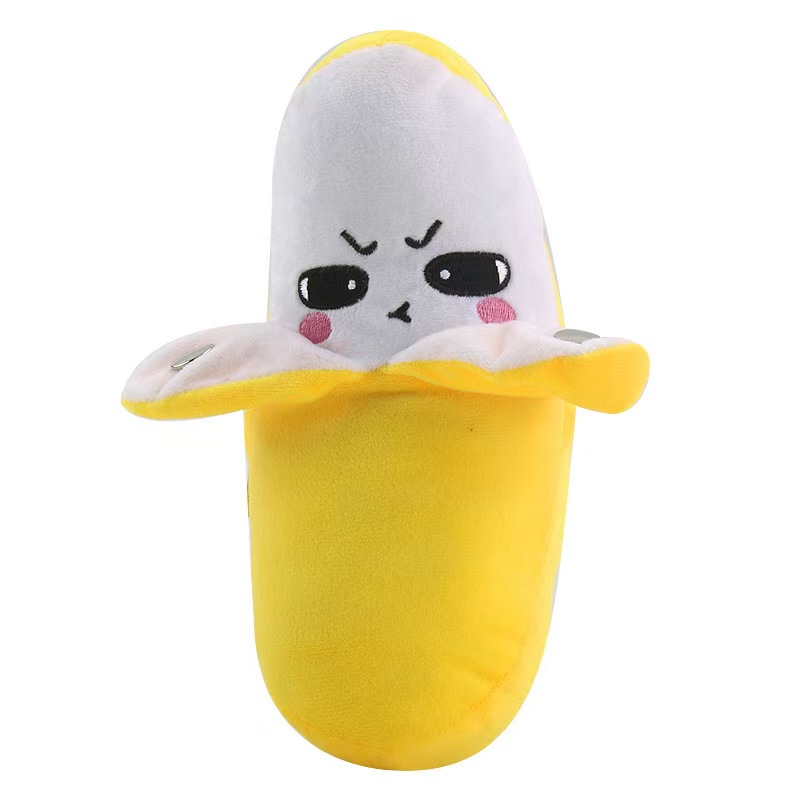 Cartoon fruit sensing rhythm piano doll plush toy